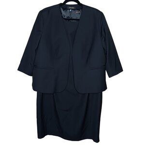Yaly Couture Dress Jacket Set